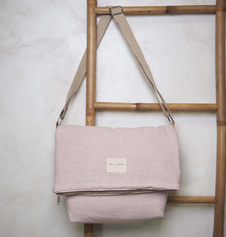 Pink Lapel Bag